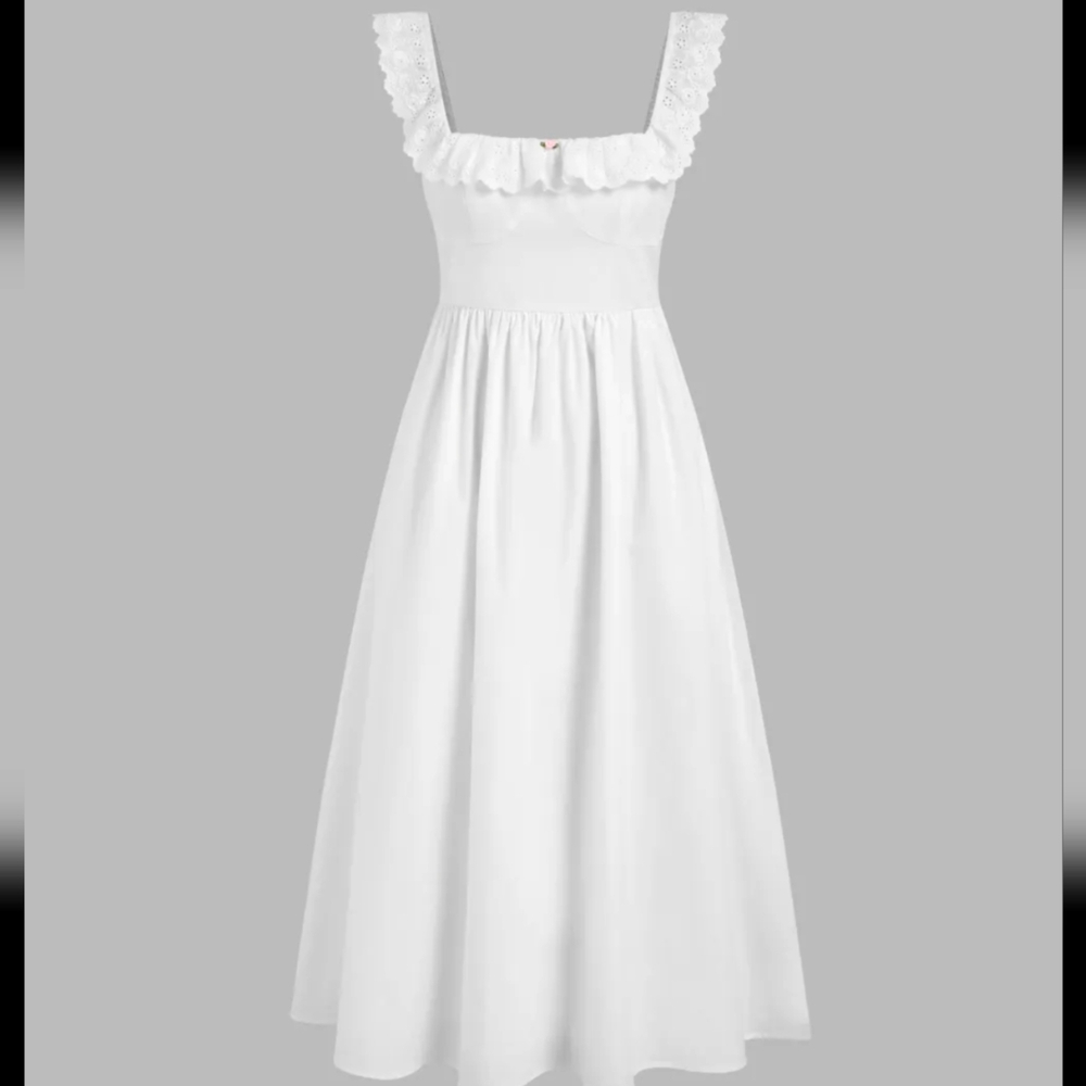 BNWT Sold Out Cider Lace Rosette Dress L
